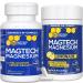 Magtech Magnesium Capsules & Lemonade Bundle - 3 Forms of Magnesium - Supports Relaxation and Brain Health* - 60 Total Servings