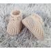 Royal Icon Baby Booties 0-3 Months - Cozy and Secure Infant Slippers - Unisex Newborn Baby Boots - Coffee Brown - Buy Online on GoSupps.com