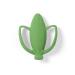 Infantino Lil Nibble Teether Pea Pod - Soft Silicone Textured Teether for Sensory Exploration & Teething Relief - Easy Grip Handles - Green Multicolored - Buy Online on GoSupps.com