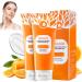 Gel exfoliant orange Gels Blanchissants Exfoliants L'orange Gel Brightening Exfoliant l'Orange Blanchissant Pour Le Corps claircissant La Peau Pour Un Nettoyage En Profondeur 100 g (Lot de 1)
