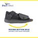 Brace Direct Deluxe Post Op Shoe - Adjustable Medical Walking Shoe for Post Surgical Support - Left/Right Foot, Broken Toe/Foot, Fracture, Bunions, Hammer Toe - Buy Online on GoSupps.com