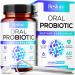 Oral Probiotics for Bad Breath Support, Oral Health Maintenance & Fresh Breath aid - 6 Probiotic Strains, Digestive Enzymes - Supportive Oral Probiotics - Includes Tongue Scraper - 2 Month Supply Oral Probiotic (pack of 1)