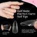 EARLMONI 432 pieces Almond Nail Tips - Full Coverage Soft Gel Nail Tips Set Prepolished Artificial Nail Tips Set with Glue Nail File Cuticle Pusher 12 Sizes Medium Almond Nail Tips - Buy Online on GoSupps.com