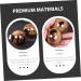 Buy Healvian 16 StK Acupressure Massage Balls - Stress Relief & Health Exercise Balls for Adults | Jade Balls for Relaxation - Medium Black (8pcs) - Buy Online on GoSupps.com