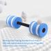 Lrnn Blue Aquatic Dumbells - Water Aerobic Foam Dumbbell for Pool Resistance - 57x15x15 cm - Buy Online on GoSupps.com