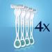 Gillette Venus Simply 3 Sensitive Women's Disposable Razors 4 Count - Buy Online on GoSupps.com