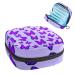 Anna cowper butterfly pattern purple women's bonds Storage bag Feminine menstrual cup bags Stillpad holder tampon bags portable period bag for women teen girls 1 piece multicolored 13