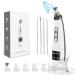 Blackhead Remover  EUASOO USB Rechargeable Pimple Extractor  Electric Pore Vacuum Blackhead Remover Tools for Women & Men  Blackhead Vacuum Kit with 10 * Filter Sponge & 5 * Rubber Ring & etc.