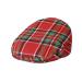 mintgreen Baby Flat Cap Vintage Drivers Hat with Lining Breathable and Soft Age 0-8 Years 3-6 Months Red Plaid