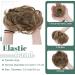 Sego Hair Part with Rubber Band - Large Dutt Hair Tie & Extensions for Women - Light Brown Mix Ash Blonde (55g) - Buy Online on GoSupps.com
