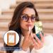 Travel Lipstick Organizer Case | Portable Makeup Bag with Mirror | Tropical Beach Sea View Design - Shop Now - Buy Online on GoSupps.com