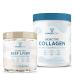 WONDERCOW Bioactive Collagen w/Bovine Colostrum Powder + Grassfed Beef Liver Supplement Capsules
