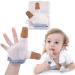 Elfzone Thumb Sucking Stop for Kids 1-2 Years Old Silicone Finger Guard - Small