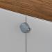 Reer 71081 Cabinet Lock for Double Doors - Swabian Child Safety Expert - Grey - 1 Piece (1 Pack) - Secure Your Home Today - Buy Online on GoSupps.com