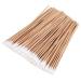 200PCS Cotten Swab Applicators  6 Inch Long Wooden Cotton Swabs - Cleaning Gun Sterile Medical Q Sticks Tips Applicator With Wood Handle - Makeup & Ear Cleaner Remover Tools - For Ceramics  Jewelry