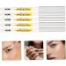 Healeved 20 Pcs White Lying Silkworm Pen Pencil Eyeshadow Stick White Eye Pencil Eye Shadow Pen Abs - Buy Online on GoSupps.com
