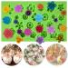 24 Cavity Flower Fondant Mold  3D Mini Flower Silicone Mold for Chocolate Candy  Cake Decoration  Polymer Clay  Sugar craft  Resin Jewelry Casting