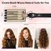 Hair Crimper Iron 5 Barrel Curling Iron Wand - 0.6 Inch Ceramic Waver & Curler with Dual Temperature Settings for Perfect Waves - Buy Online on GoSupps.com