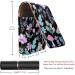 Travel Lipstick Organizer Case - Portable Makeup Bag with Mirror | Fruit Flower Plant Mushroom Design - Buy Online on GoSupps.com
