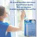 Window Cleaner Kit by Great British Home - Elbow Grease Glass Cleaner with Vinegar 500ml 3 pack Microfibre Cloths and Squeegee for Shower and Window - Buy Online on GoSupps.com