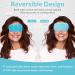 MIVORA Cooling Gel Mask for Puffy Eyes - Hot Cold Therapy for Migraine, Dark Circles, Sinus Pain - Reusable, Light Blue - Buy Online on GoSupps.com