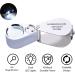 Pineapple 30X Jewelers Loupe Magnifier with Light | Foldable Pocket Magnifying Glass for Jewelry, Gems, Diamonds, Plants, Coins | Metal Frame - Buy Online on GoSupps.com