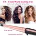 Rose Gold Tapered Curling Wand 13-25MM - Professional Ceramic Hair Curler with Heat-Resistant Glove - Buy Online on GoSupps.com
