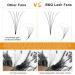 Buy 5D-C 0.10mm Short Stem Eyelash Extensions - Soft Volume Technology 4D 6D 7D Artificial Eyelashes - International Shipping - Buy Online on GoSupps.com