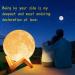 Balkwan 3D Moon Lamp - Dimmable USB Touch Lamp for Kids & Lovers | Ideal Birthday & Bedroom Romantic Gift (4.7 inch) - Buy Online on GoSupps.com