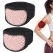 Povanjer neck heating pillow self-heating pillow for the neck and shoulder 2 pieces of neck massager protection neck wrap support bandage for hand wrist knees shoulder 2er-pack red dot point