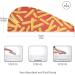 Super Absorbent French Fries Hair Towel 2 Pack | Quick Dry Turbans for Women & Girls Ideal for Fast Hair Drying - Buy Online on GoSupps.com