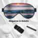 Sunset & Sunrise Ocean Waves Eye Mask | Soft Light-Blocking Unisex Sleep Mask - International Shipping - Buy Online on GoSupps.com