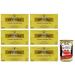 Italian Gourmet E.R. Twinings Lemon Scented Tea Set of 6 Black Lemon Teas with 25 Filters + Gourmet Polpa di Pomodoro Italian Box 400g