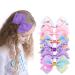 12 Pieces Rainbow Hair Loops & Hairpin Set for Girls | Colorful Hair Accessories - Buy Online on GoSupps.com