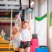 EXQ Home Kids Gymnastic Rings with Adjustable Straps - 220lb Capacity - Blue Standard - Buy Online on GoSupps.com