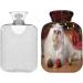 Cute Persian Kitten Hot Water Bottle | 2L Fleece Cover for Hot & Cold Compresses | International Shipping Available - Buy Online on GoSupps.com