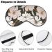 LynaRei Sleeping Mask Classic Garden Flower Sleep Eye Mask Blindfold with Adjustable Strap Oriental Peony Soft Eye Cover for Blocking Out Lights Style-1 - Buy Online on GoSupps.com