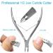 Sularpek 3-in-1 Cuticle Remover Tool Set - Professional Stainless Steel Nail Care Kit for Manicure and Pedicure - Buy Online on GoSupps.com