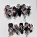 KEMKEY Nail Art ins Handmade Wearable Nails Fairy Wearable Nails(X-Small) - Buy Online on GoSupps.com
