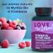 Gummies Pousse des Cheveux Power is in the Hair | 3x60 Gommes | Cure de 3 Mois | Compl ment Alimentaire base de Biotine Pr le Roquette Myrtille Zinc | Made in France 180 unit (Lot de 1) - Buy Online on GoSupps.com