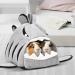 Avont 2 Pack Guinea Pig Bed House Hideout for Cage Small Pet Washable Warm Sleep Bed for Dwarf Rabbits Chinchillas Hamsters Hedgehogs Ferrets Bearded Dragons and Rats - Buy Online on GoSupps.com