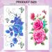Flower Temporary Tattoos for Women - 14 Sheets Waterproof Body Art Stickers by Konsait - Buy Online on GoSupps.com