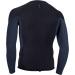 O'Neill Men's Hyperfreak Comp-X 2mm Long Sleeve Wetsuit Top - Black/Cadet Blue, Medium Tall - Buy Online on GoSupps.com