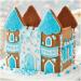 Winter Castle Gingerbread House Kit with Candy, Icing, and Fondant - DIY Gingerbread House Decorating Kit with Holiday Stickers Included - Buy Online on GoSupps.com