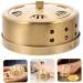Healeeved 5er-Box Smoke-Free Moxibustion Tool Set - Adjustable Copper Moxa-Stick Container 5PCs Golden Moxibustion Box for Home Use - Buy Online on GoSupps.com