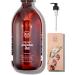 Bionoble Organic Jojoba Oil 200ml - 100% Pure Natural and Cold Pressed - Face Body Hair Beard Nails - Vegan and Cruelty Free - Glass Bottle + Pump 200 ml (Pack of 1)