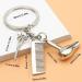 Hair Dryer Keychain Cute Hairdresser Comb Scissors Hair Dryer Keychain | Hairdresser Hair Stylist Jewelry Fashionable Pendant For Salon Graduation Jewelry Silver - Buy Online on GoSupps.com