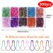 300 Pieces 10 Colors Safety Bulb Pins Crochet Stitch Markers for Knitting & DIY Projects with Storage Box - Buy Online on GoSupps.com