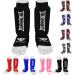 BS Kids Shin and Instep Guards for MMA Leg Foot Protection Muay Thai Kickboxing Protection X Black XXXS (3 to 8 Years)