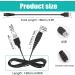 Hatteker USB Shaver Charger Cable - 1.5M Replacement Charging Lead for RFC-588 RFC-598 RFC-690 RFC-692 RFC-696 RSCX-9598 RSCX-7568 - Buy Online on GoSupps.com